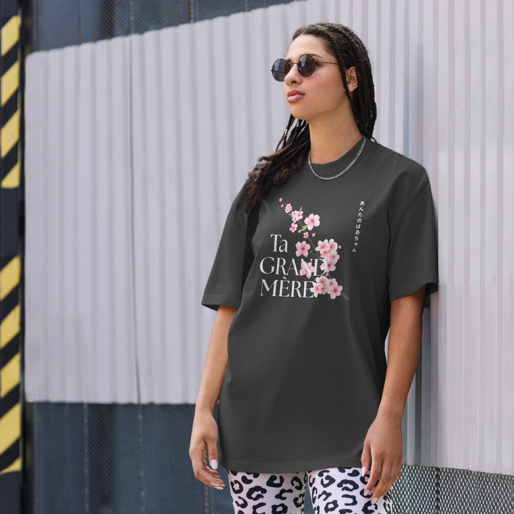 T-shirt Premium Oversize "Ta grand-mère"