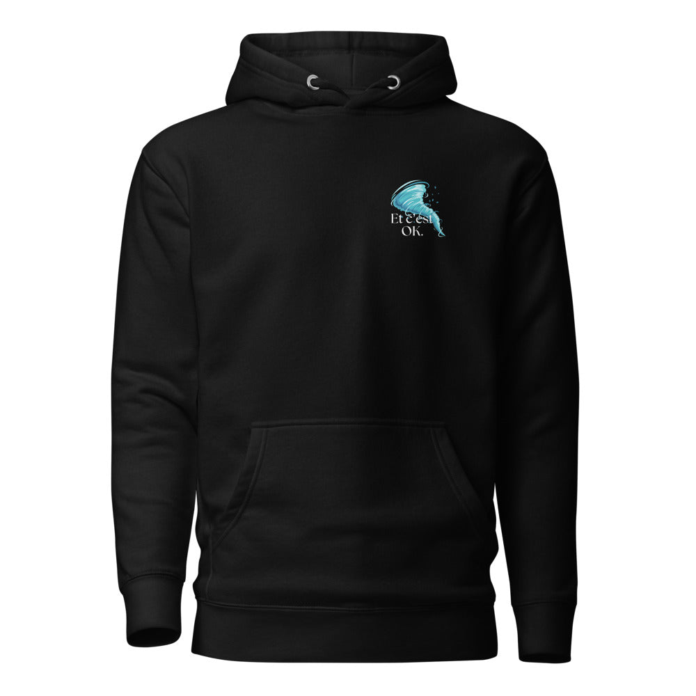 Sweat à Capuche "Tempête d'émotions et c'est ok"