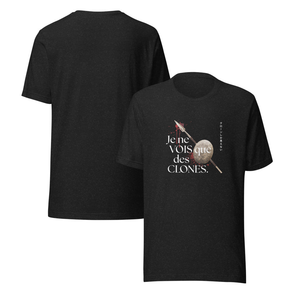 T-shirt Classique "Je ne vois que des clones"